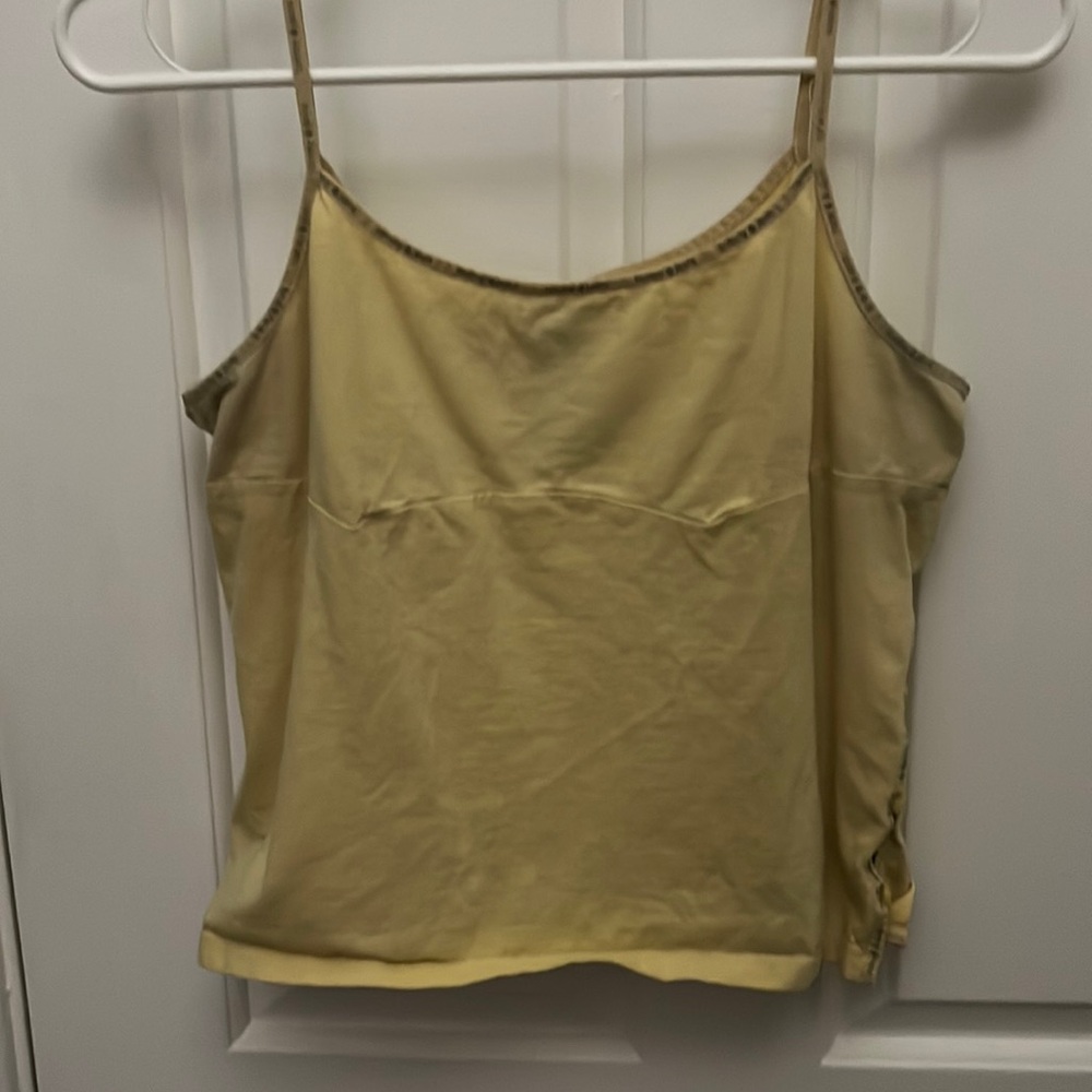 Yellow Tommy Hilfiger (Tommy Jeans) Camisole with Button closures